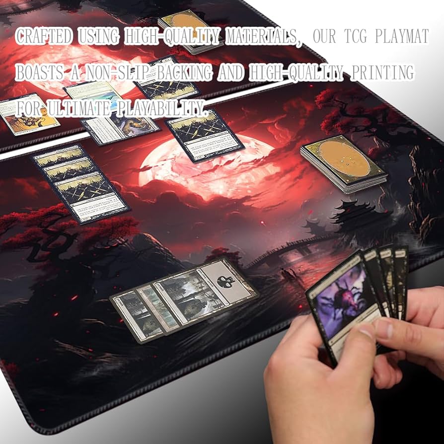 Amazon | MTG プレイマット サイズ 24 x 14インチ フリー